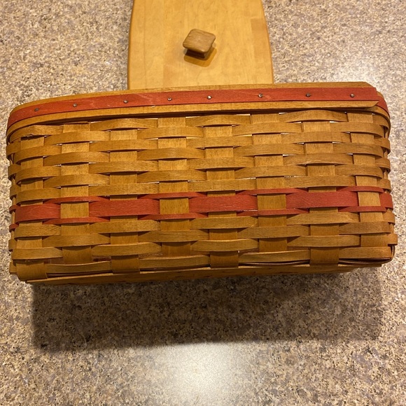 Vintage Longaberger Mother’s Day Vanity 1996 Basket, Protector Set and Lid USA - Picture 14 of 17